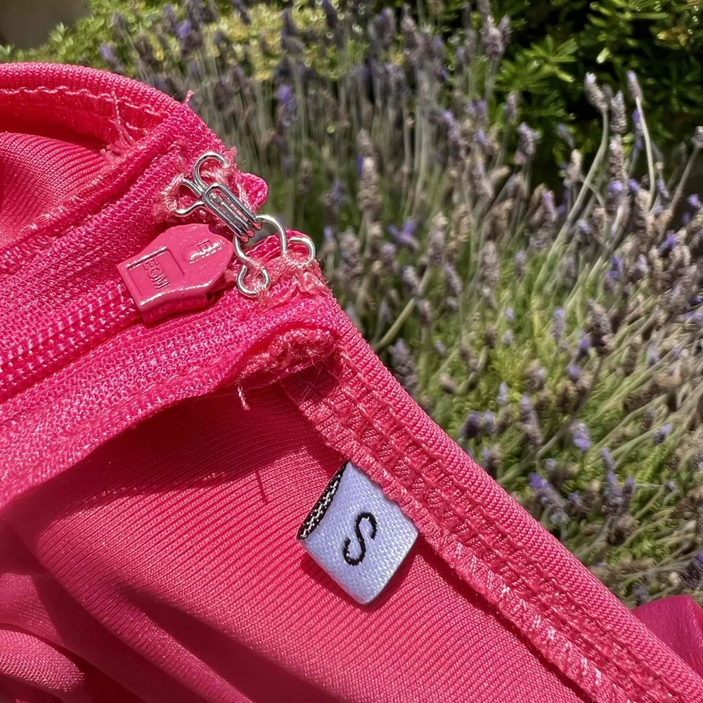 Revolve Pink Satin Caged Detail Bustier Bodycon Mini Dress Sample Size Small - Picture 3 of 8